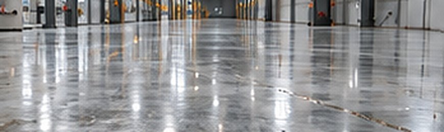 Pardoseală din beton după recondiționare