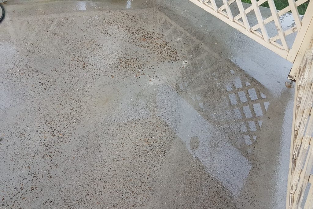 Șlefuire terasă din beton – fotografie 3