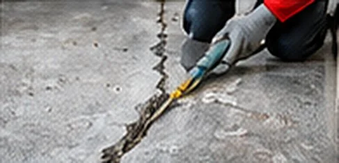 Reparații rosturi și fisuri în pardoseli din beton